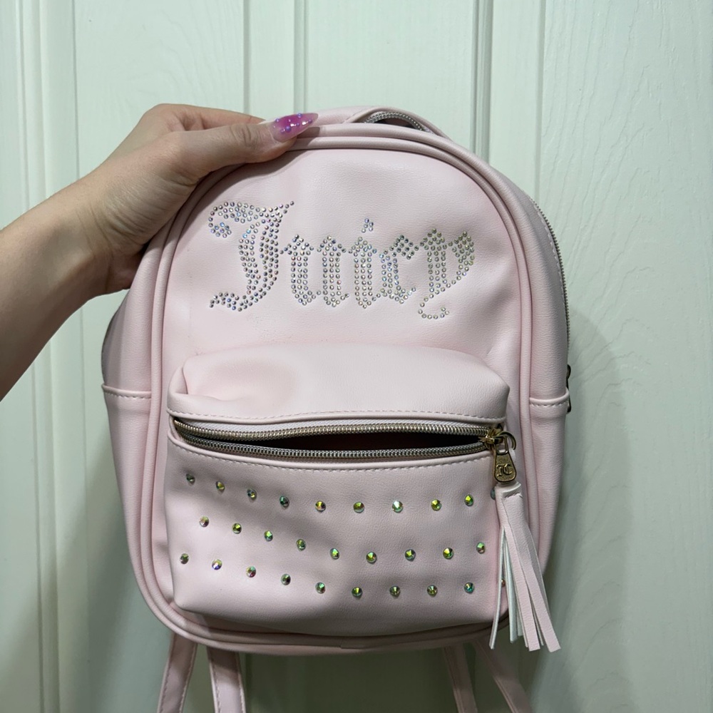 Juicy Couture Pink Mini Backpack/purse